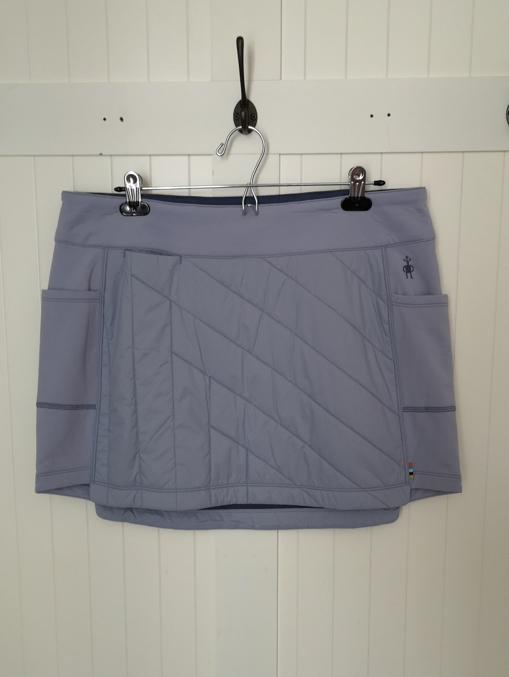 New with Tags Smartwool Women's Sport Skirt Size Large Icy Nightfall Blue